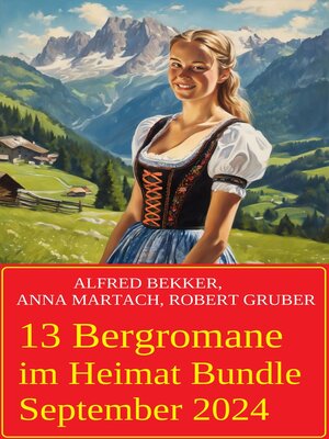 cover image of 13 Bergromane im Heimat Bundle September 2024